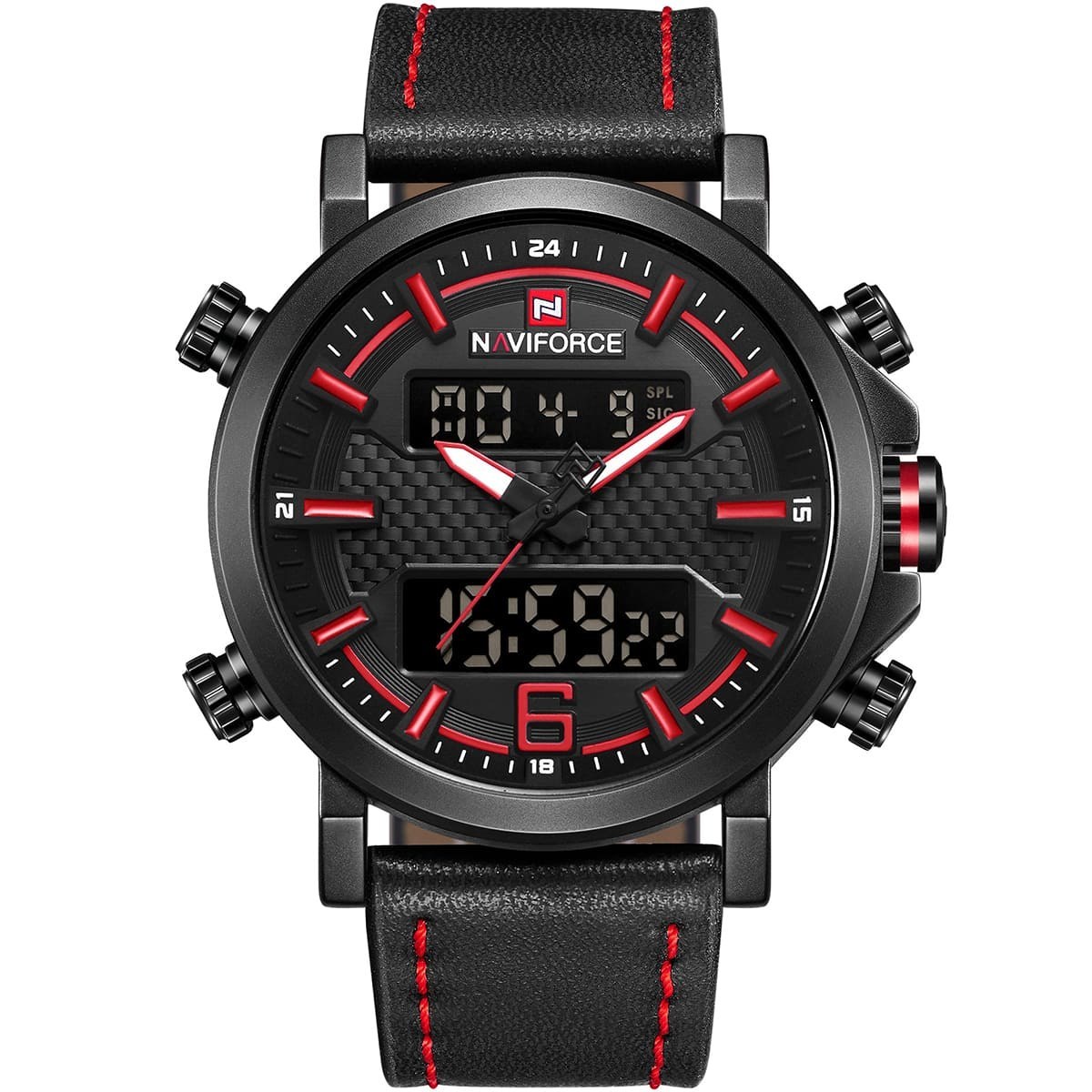 ساعت مچی مردانه نیوی فورس Naviforce NF 9135 B/R/B