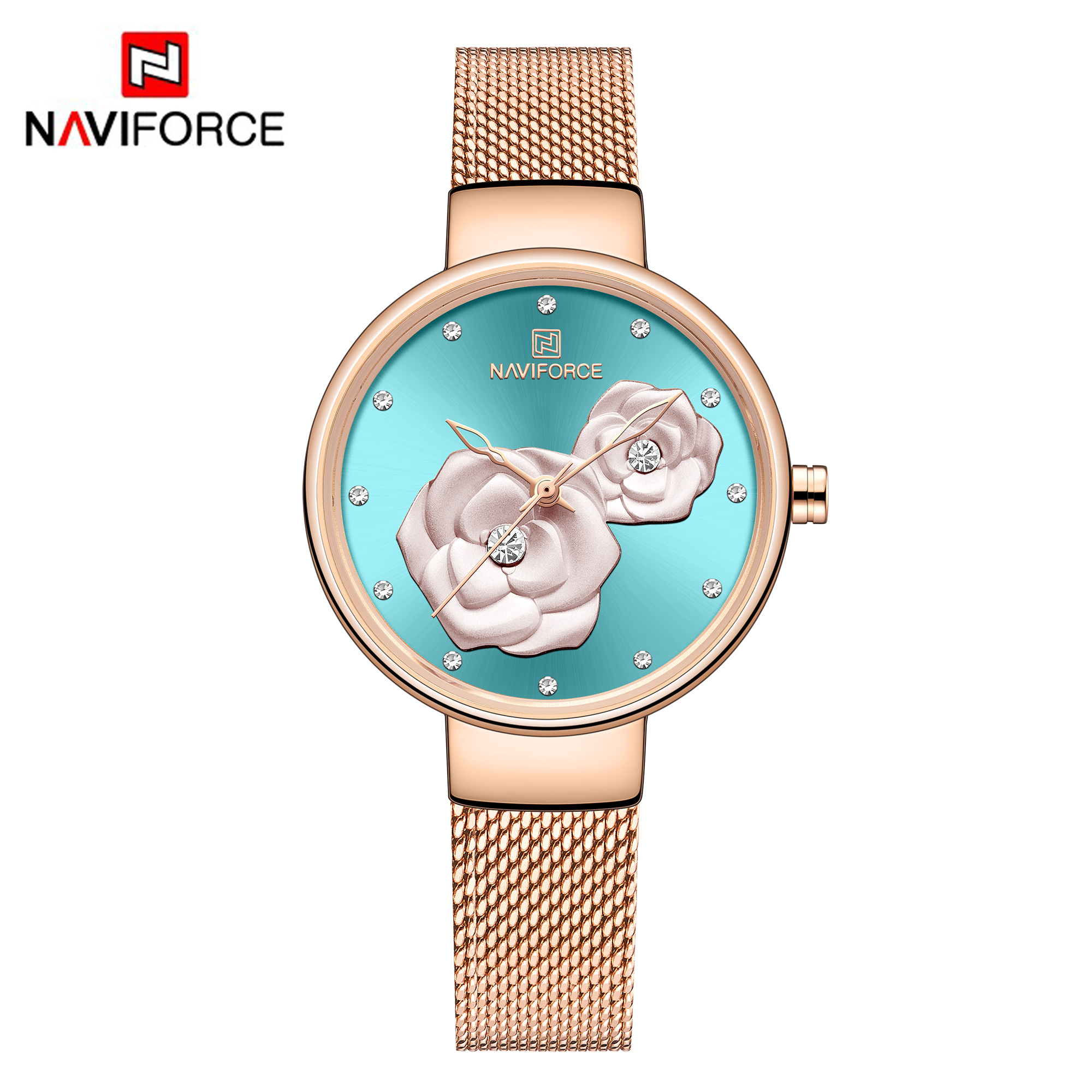 ساعت مچی زنانه نیوی فورس NAVIFORCE 5013