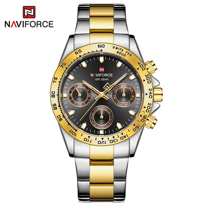 ساعت مچی مردانه نیوی فورس Naviforce NF 9193 S/B/G