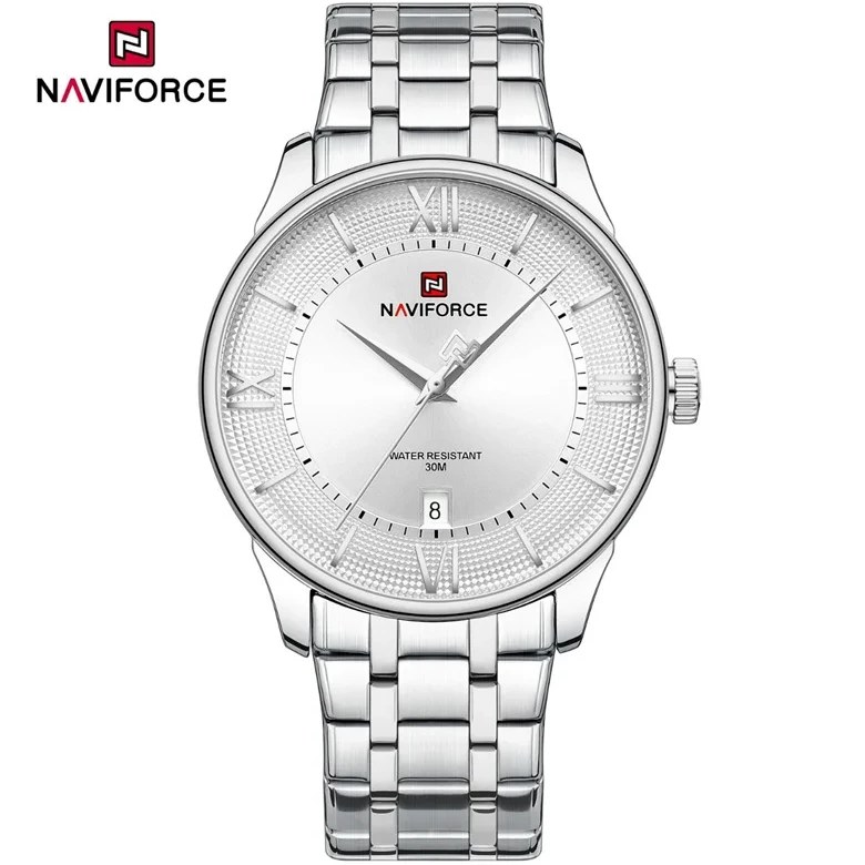 ساعت مچی مردانه نیوی فورس Naviforce NF 9272 S/W/S