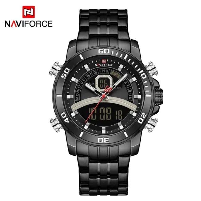 ساعت مچی مردانه نیوی فورس NAVIFORCE NF 9181 B/B