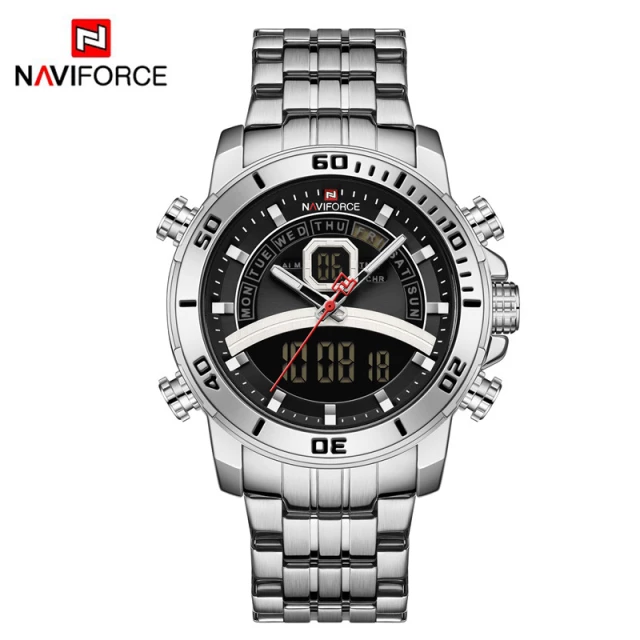ساعت مچی مردانه نیوی فورس NAVIFORCE NF 9181 S/B