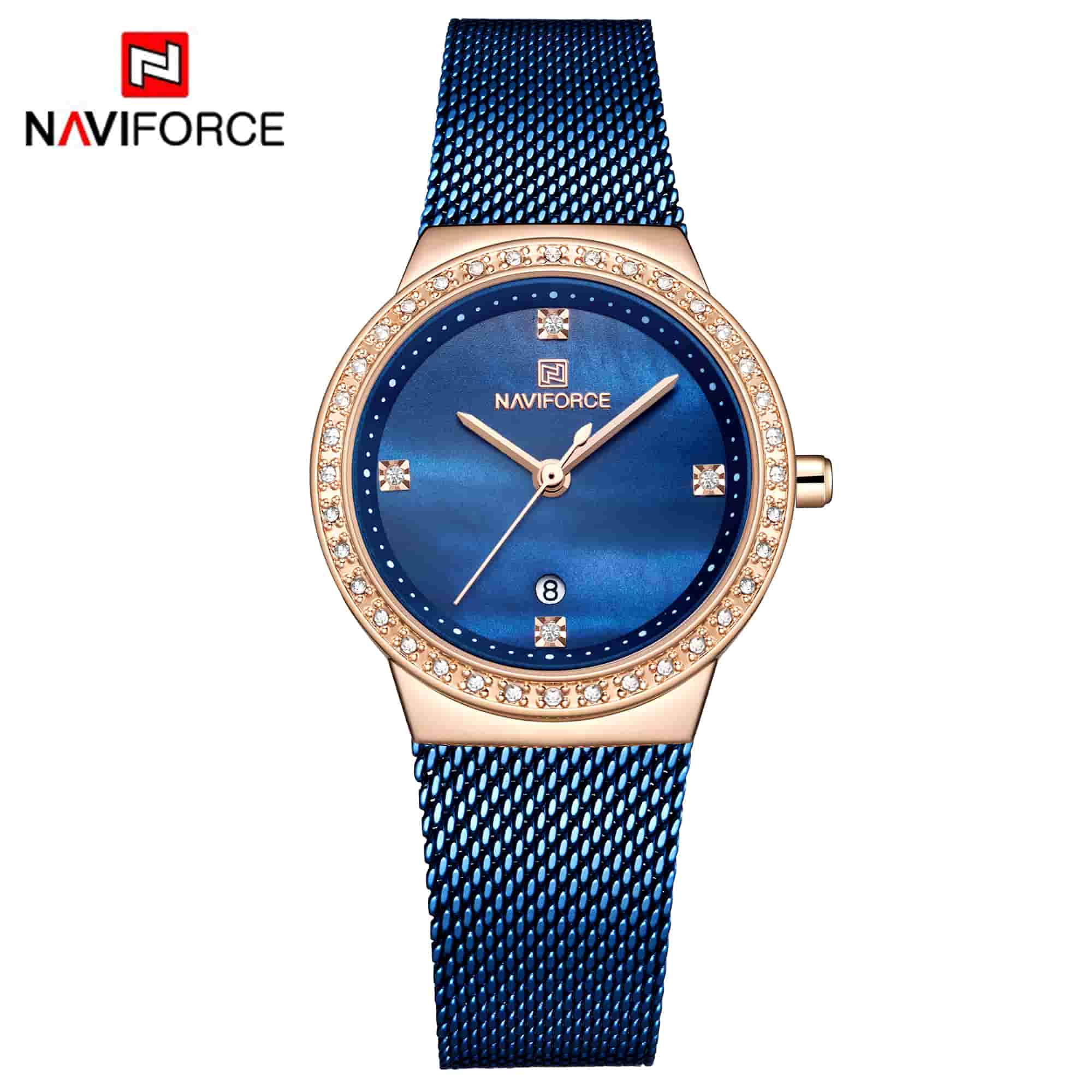 ساعت مچی زنانه نیوی فورس NAVIFORCE 5005