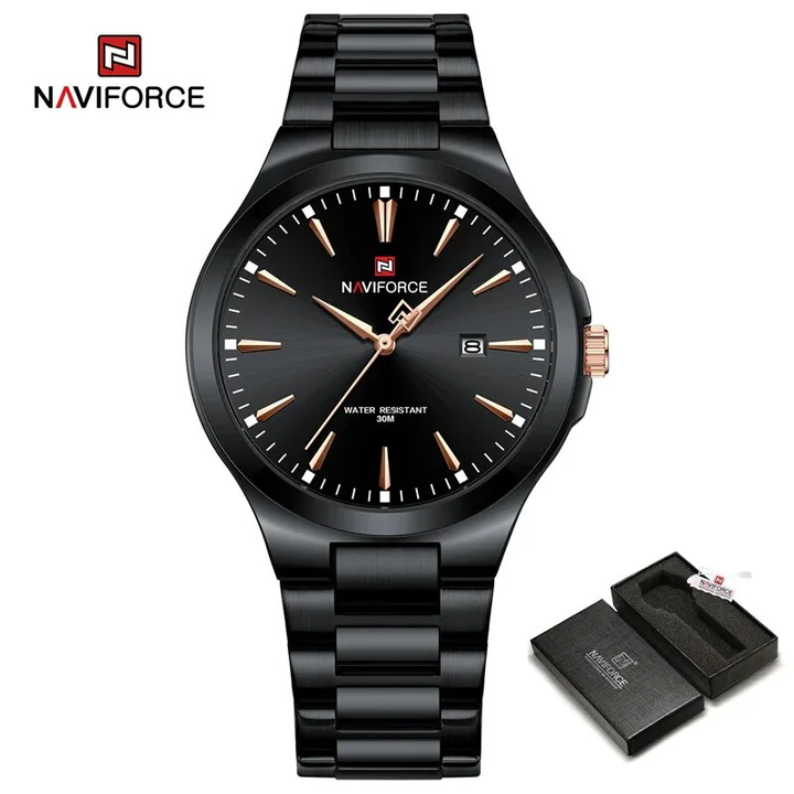 ساعت مچی مردانه نیوی فورس Naviforce NF 9214 B/B