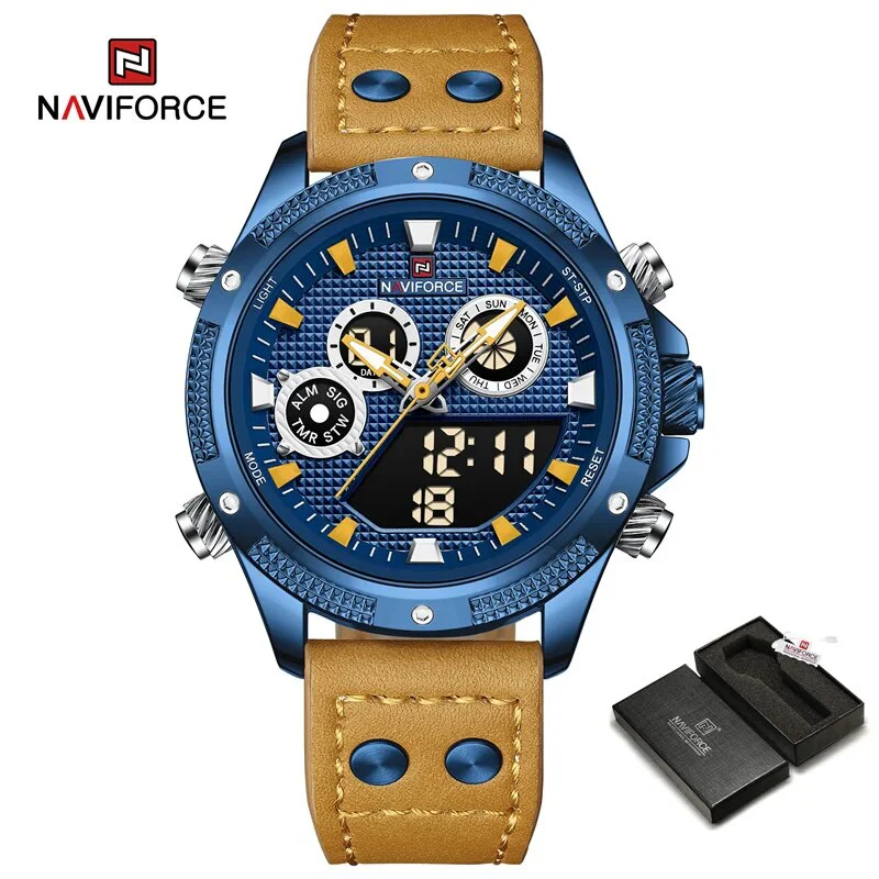 ساعت مچی مردانه نیوی فورس Naviforce NF 9224 BE/BE/Y.BN