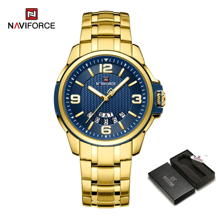 ساعت مچی مردانه نیوی فورس Naviforce 9215 G/BE/BE