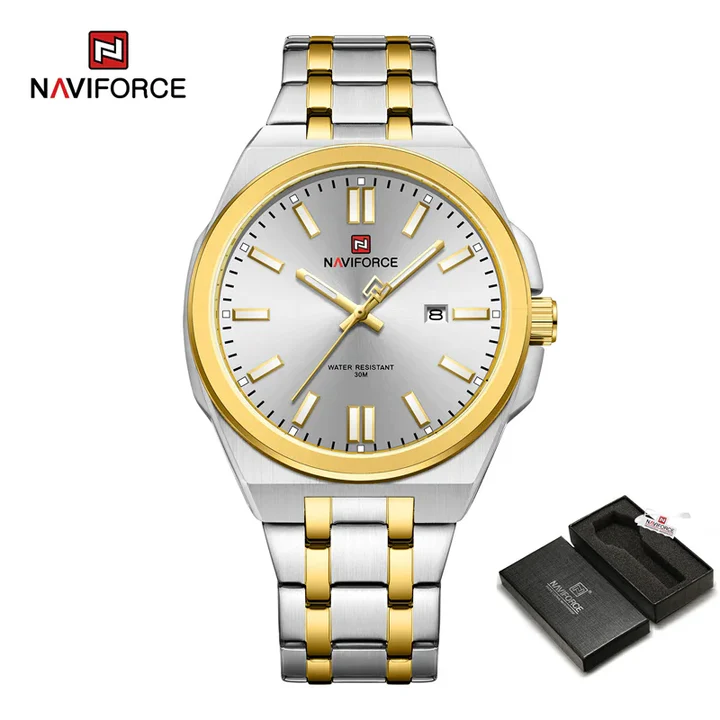 ساعت مچی مردانه نیوی فورس Naviforce NF 9226 S/W/G