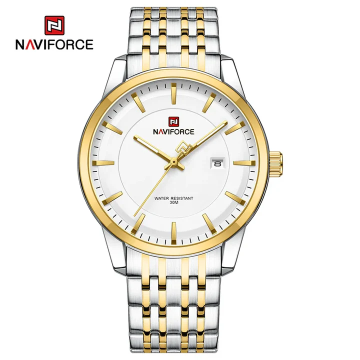 ساعت مچی مردانه نیوی فورس Naviforce NF 9228 m S/W/G