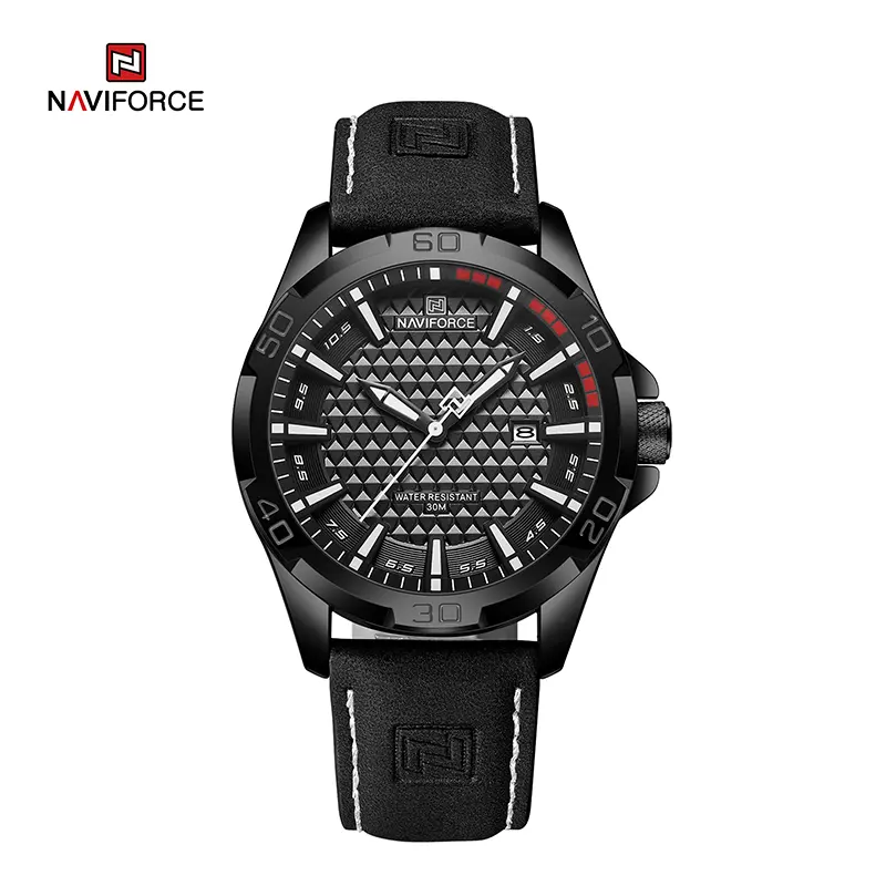 ساعت مچی مردانه نیوی فورس Naviforce 8023 B/W/B