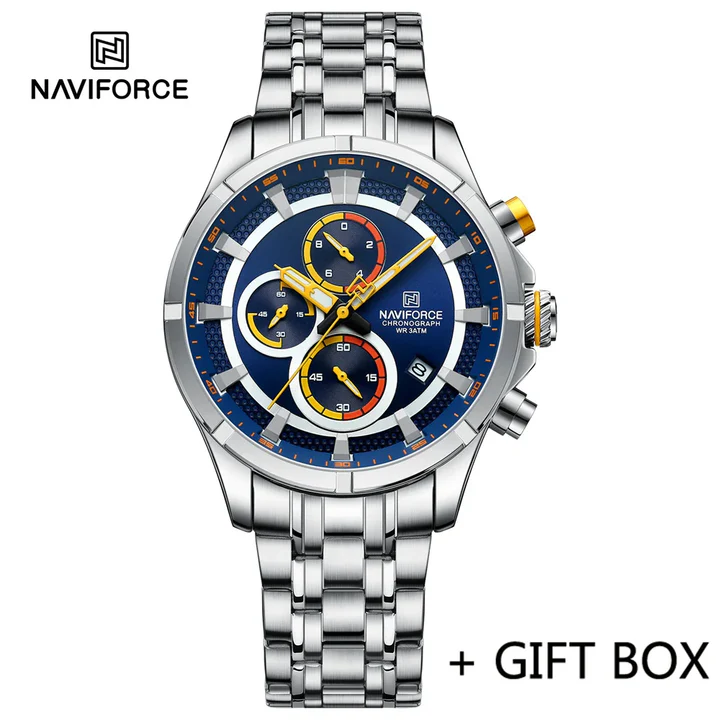ساعت مچی مردانه نیوی فورس Naviforce NF 8046 S/BE/S