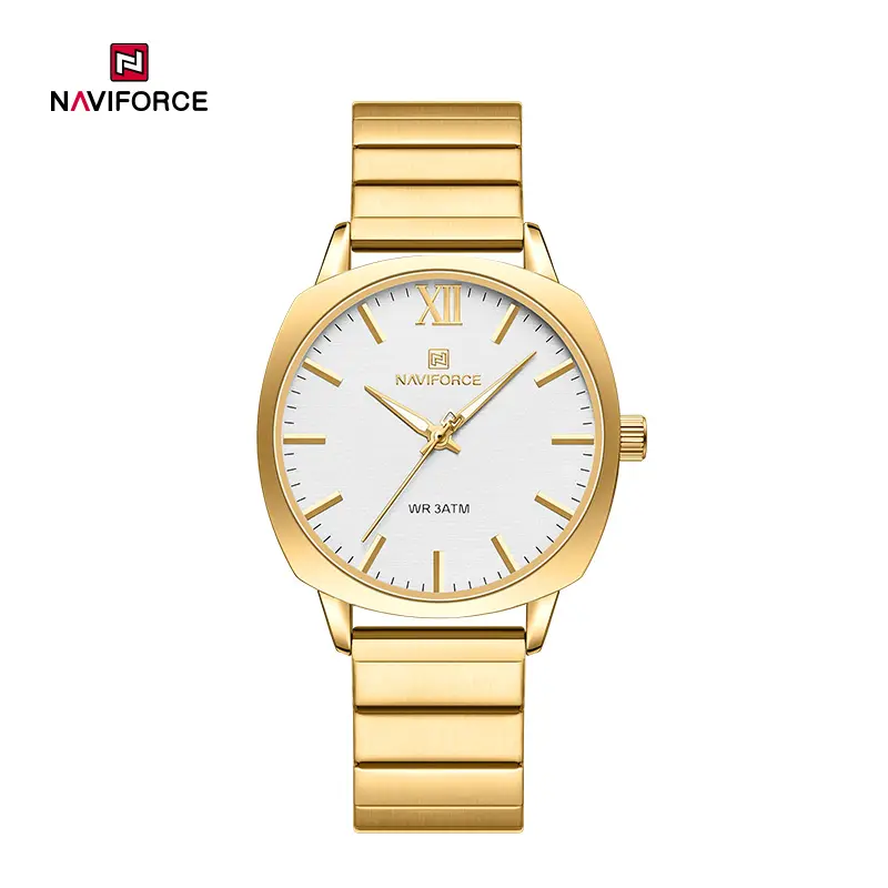ساعت مچی مردانه نیوی فورس Naviforce NF 5044 G/W/G
