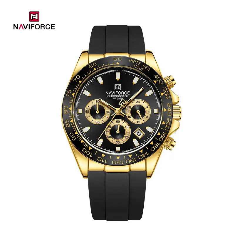 ساعت مچی مردانه نیوی فورس Naviforce NF 8054 G/B/B