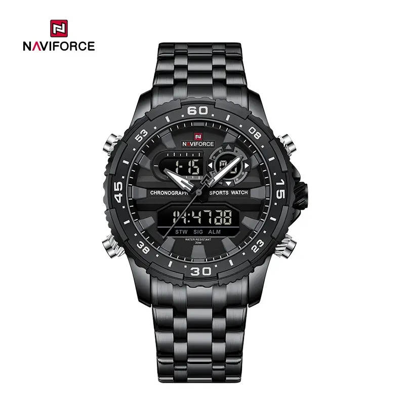 ساعت مچی مردانه نیوی فورس Naviforce NF 9234 B/GY/B