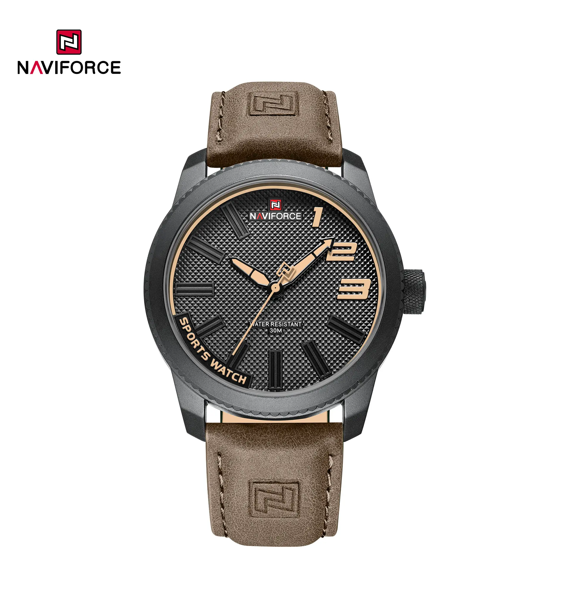 ساعت مچی مردانه نیوی فورس Naviforce NF 9202 B/Y/BN