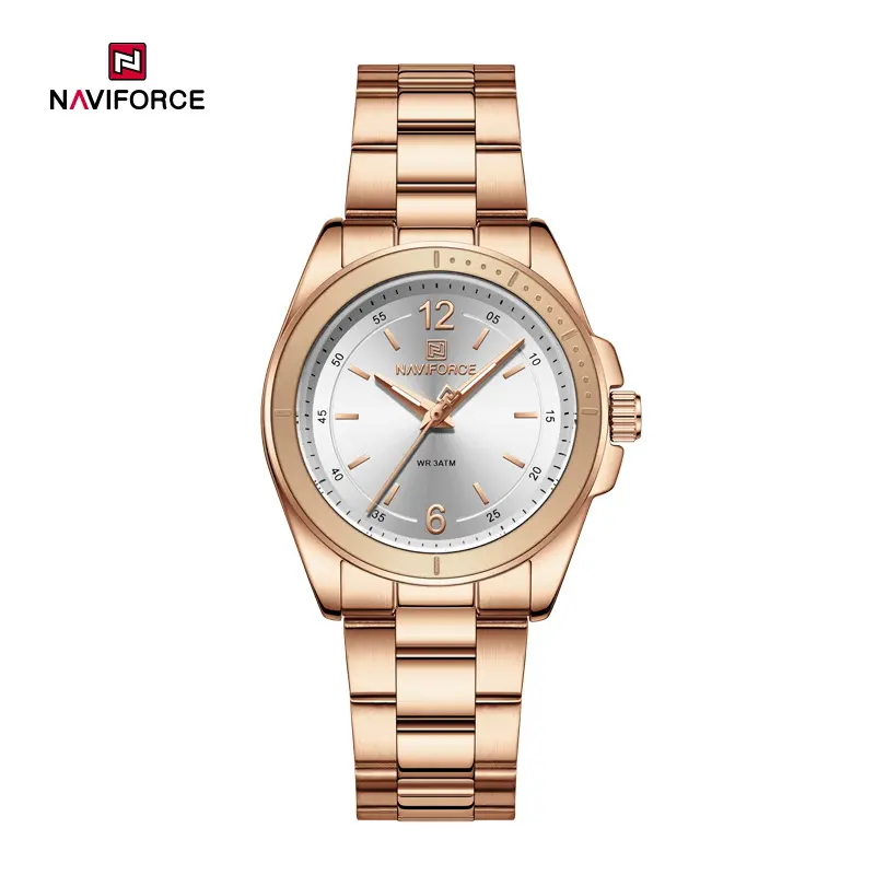 ساعت مچی زنانه نیوی فورس Naviforce NF 5062 RG/W
