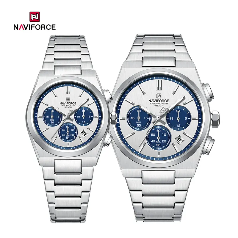 ساعت مچی ست نیوی فورس Naviforce NF 8048 S/BE/S