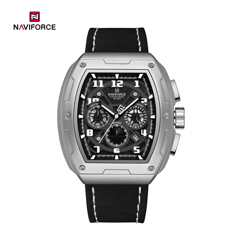 ساعت مچی مردانه نیوی فورس Naviforce NF 8053 S/W/B
