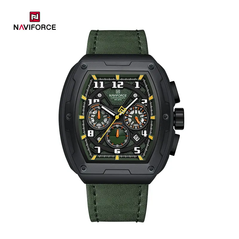 ساعت مچی مردانه نیوی فورس Naviforce NF 8053 B/GN/GN