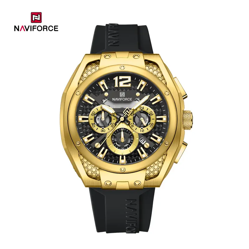 ساعت مچی مردانه نیوی فورس Naviforce NF 8063 G/B/B
