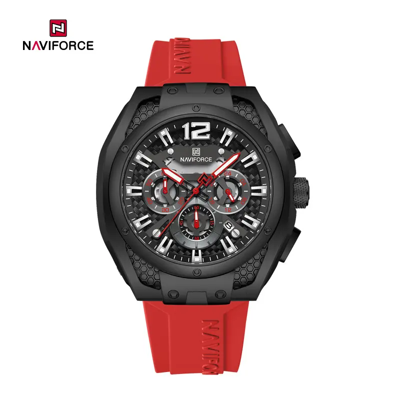 ساعت مچی مردانه نیوی فورس Naviforce NF 8063 B/B/R