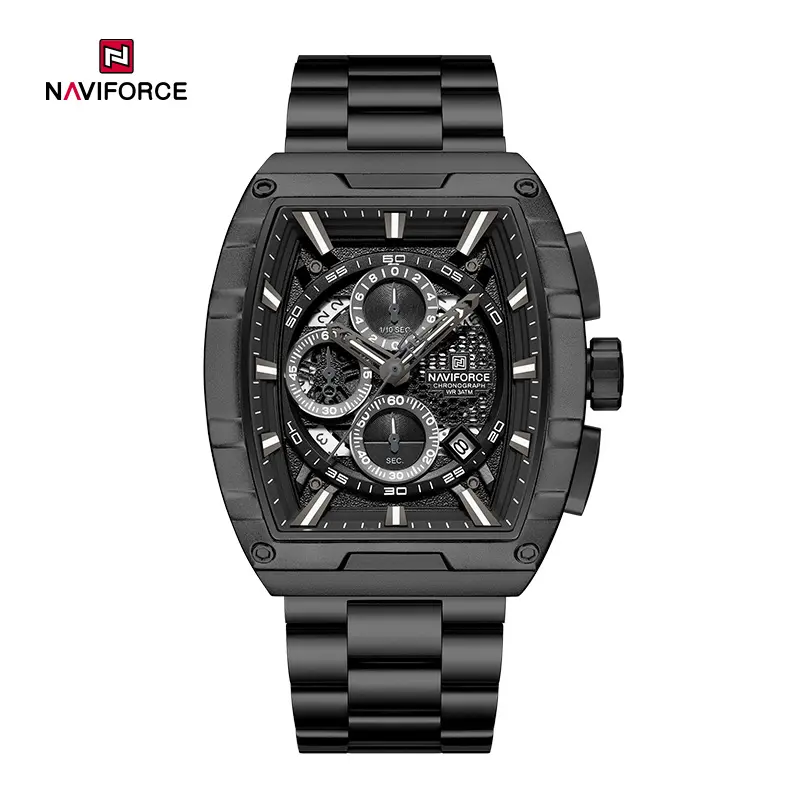 ساعت مچی مردانه نیوی فورس Naviforce NF 8066 B/B/B