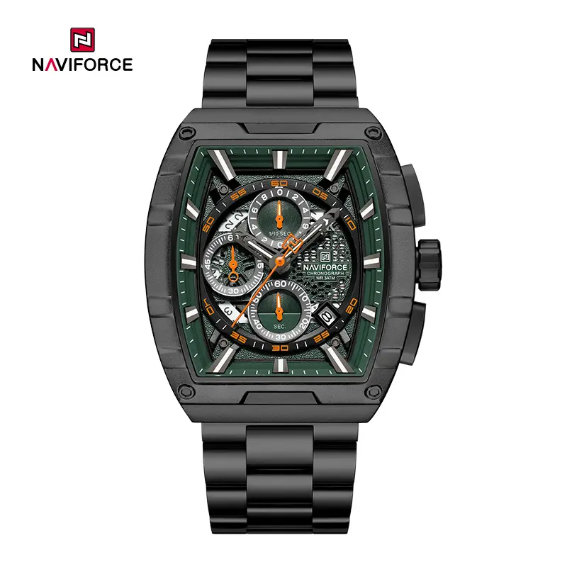 ساعت مچی مردانه نیوی فورس Naviforce NF 8066 B/GN/B