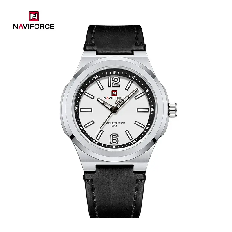 ساعت مچی مردانه نیوی فورس Naviforce NF 9233 S/W/B