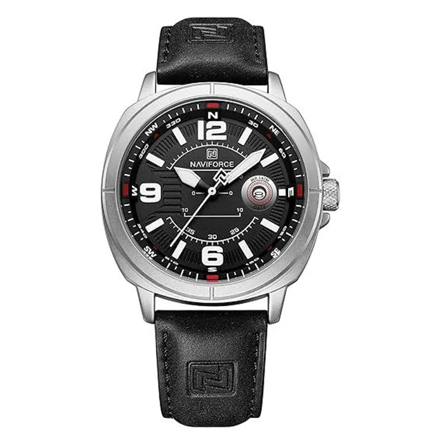 ساعت مچی مردانه نیوی فورس Naviforce NF 8078 S/W/B