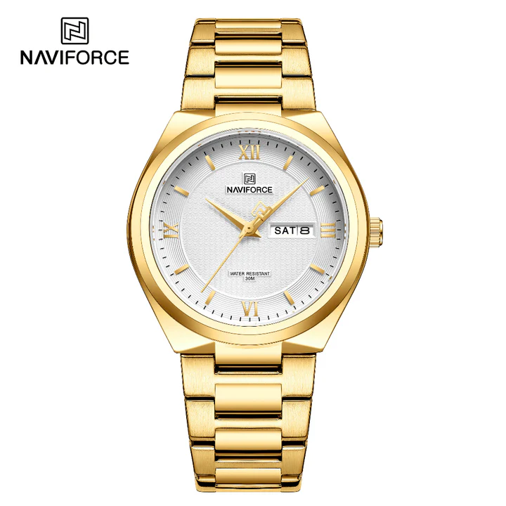 ساعت مچی مردانه نیوی فورس Naviforce NF 8030 G/W