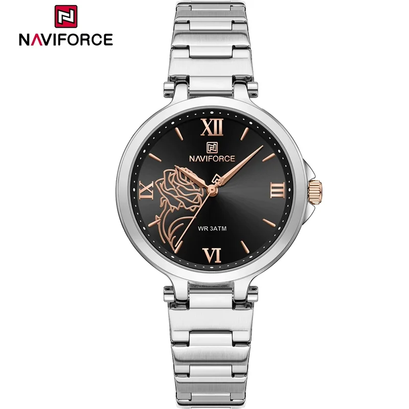 ساعت مچی زنانه نیوی فورس Naviforce NF 5060 S/B