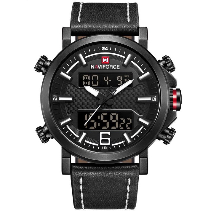 ساعت مچی مردانه نیوی فورس Naviforce NF 9135 B/W/B