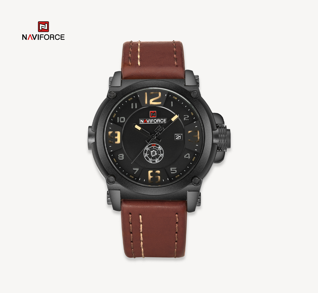 ساعت مچی مردانه نیوی فورس Naviforce NF 9099 B/Y/BN