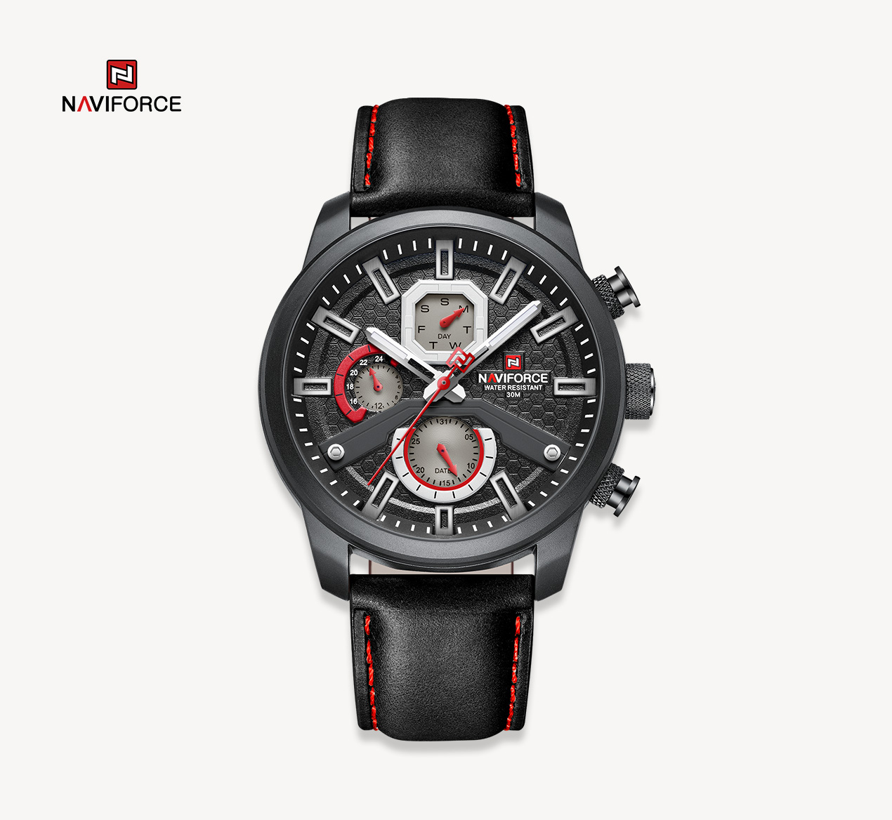 ساعت مچی مردانه نیوی فورس Naviforce NF 9211 B/B/B